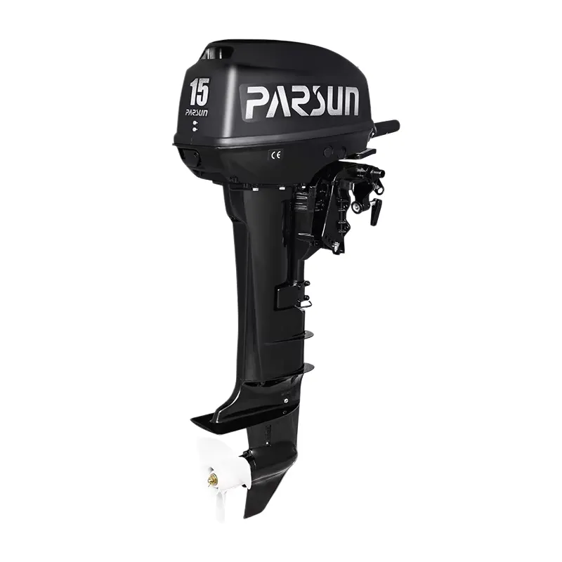 Fishing Boat Outboard Motor - 15PK 2-takt buitenboordmotor, hoog vermogen, lange