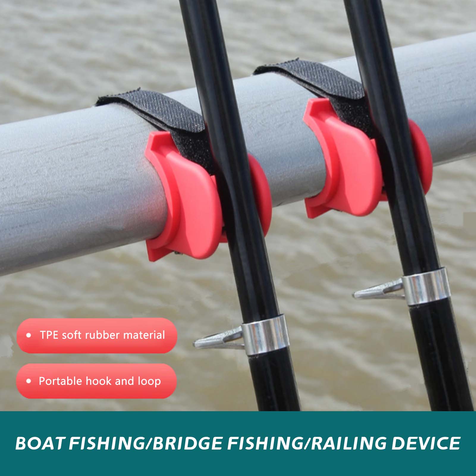 Fishing Boat Oar - U-vormige hengelhouder voor boten met stevige