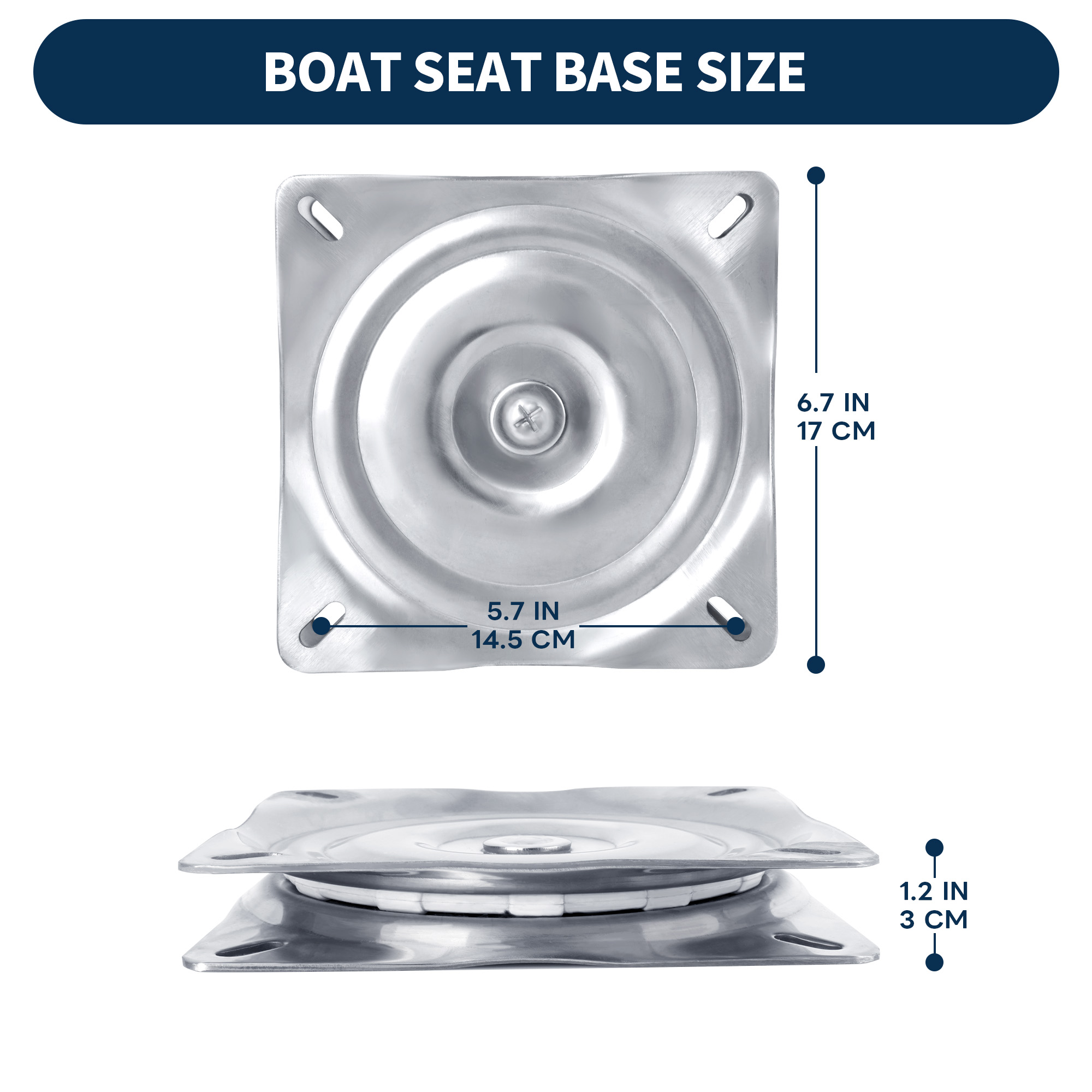 Bootstoel draaibaar, 316 roest - Fishing Boat Steering Wheel recensie en prijs