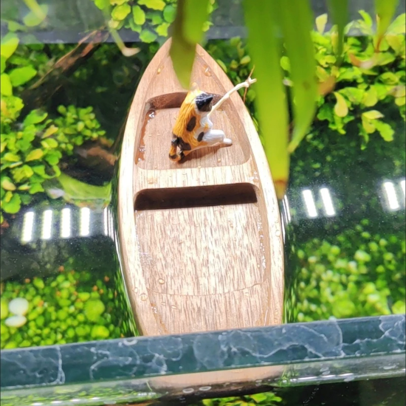 Handgemaakte houten boot Mini  - Fishing Boat Oar recensie en prijs